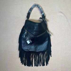 Roma Purse Concealed Carry Leather Fringe Crossbody Bag NWT